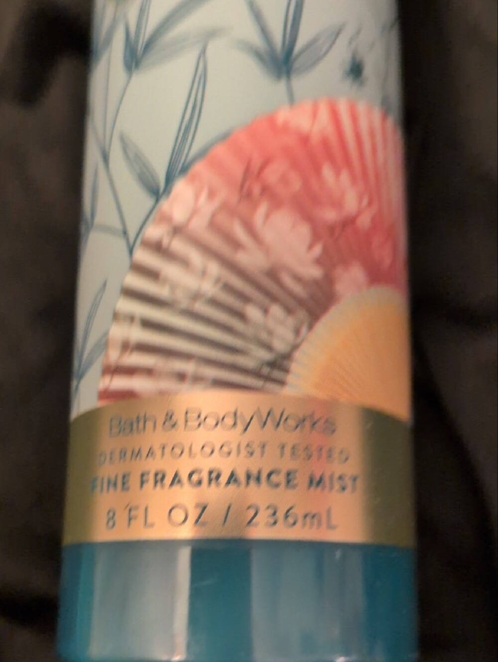 Disney Mulan Blue and Gold Decorative Body Spray - Picture 3 of 5